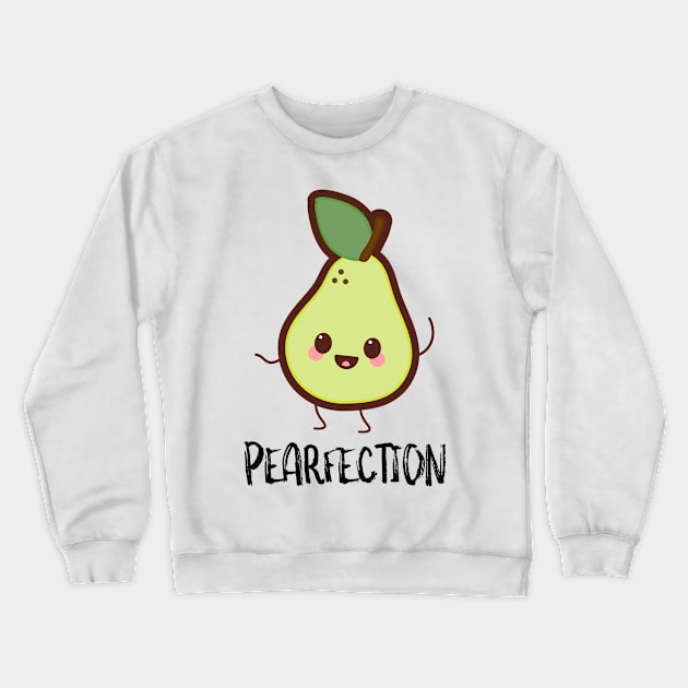 Pearfection Crewneck Sweatshirt by SusurrationStudio